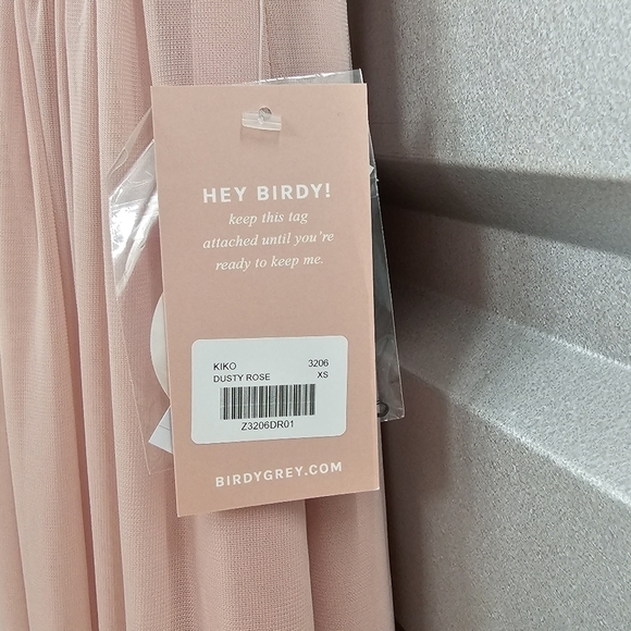 Nwt Birdie Grey Kiko Bridesmaid Maxi Dress in Dusty Rose - Picture 8 of 13